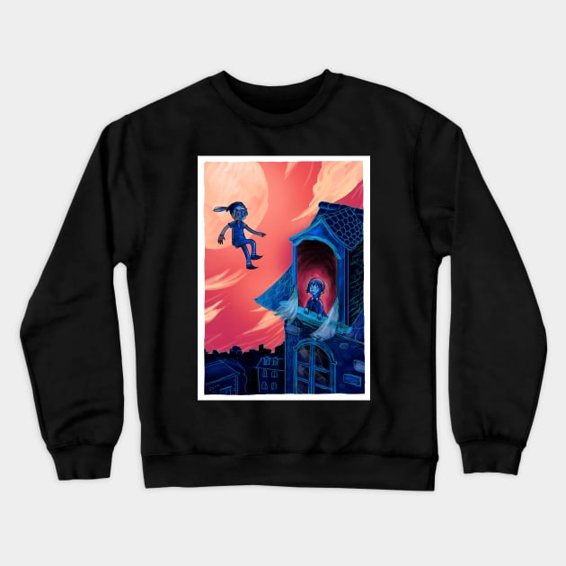 Don't forget the happy thoughts Crewneck Sweatshirt by Hislla